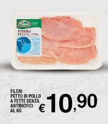 Sigma Fileni petto di pollo a fette senza antibiotici offerta