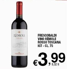 Sigma Frescobaldi vino remole rosso toscana igt offerta