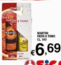 Sigma Martini fiero & tonic offerta