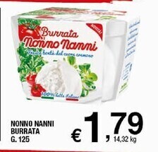 Sigma Nonno nanni burrata offerta