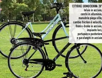 Conad Superstore Citybike uomo/donna 28 offerta