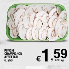 Sigma Funghi champignon affettati offerta