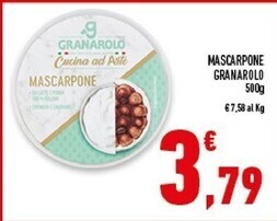 Conad Superstore Granarolo mascarpone offerta