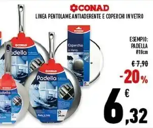 Conad Superstore Conad padella offerta