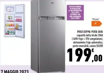 Conad Superstore Daya frigo doppia porta offerta