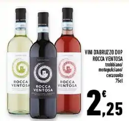Conad Superstore Roccaventosa vino d' abruzzo d. o. p offerta