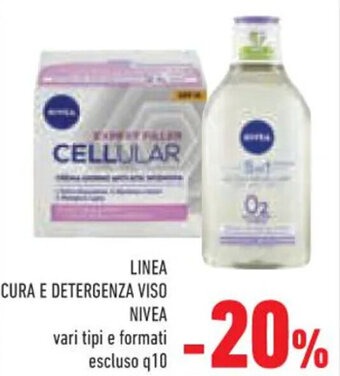 Conad Superstore LINEA CURA E DETERGENZA VISO NIVEA offerta