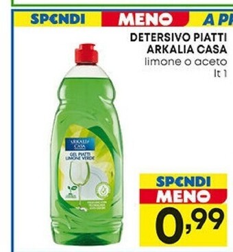 Pam Arkalia casa detersivo piatti offerta