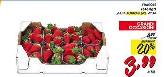 Pam Fragole offerta