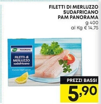 Pam Pam filetti di merluzzo sudafricano panorama offerta