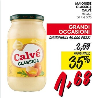 Pam Calvè maionese classica offerta