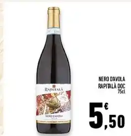 Conad Superstore Rapitalà nero d'avola doc offerta