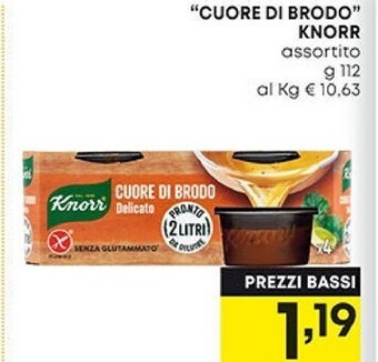 Pam Knorr cuore di brodo offerta