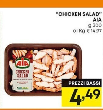 Pam Aia chicken salad offerta