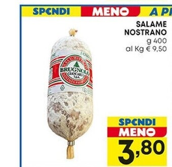 Brugnolo salame nostrano