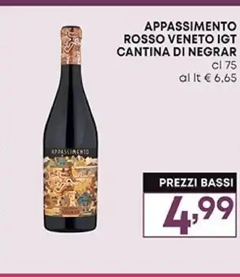 Pam Cantina di negrar appassimento rosso veneto igt offerta