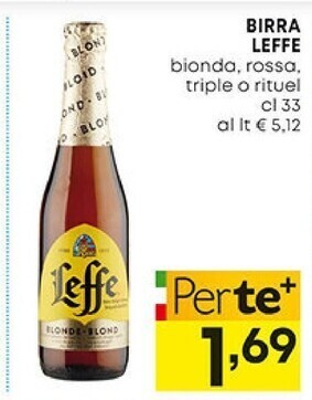 Pam Leffe birra offerta