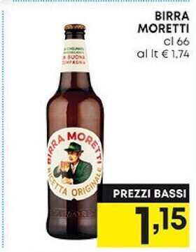 Pam Moretti birra offerta