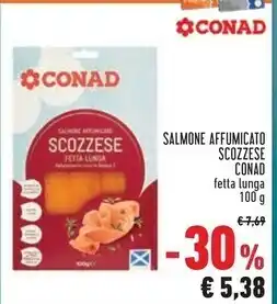Conad City Conad salmone affumicato scozzese offerta