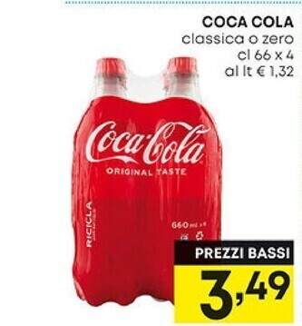 Pam Coca cola classica offerta