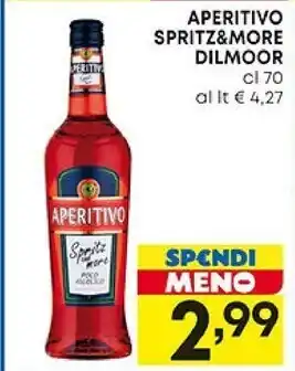 Pam Spritz and more aperitivo dilmoor offerta