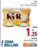 Conad City Kyr yogurt offerta