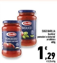 Conad Superstore Barilla sugo offerta