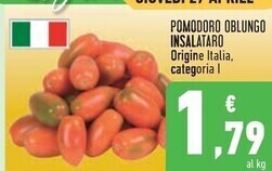 Conad City Pomodoro oblungo insalataro offerta