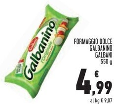 Conad City Galbani formaggio dolce no offerta