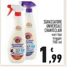 Conad Chanteclair sgrassatore universale offerta