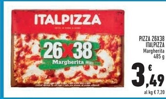 Conad Italpizza pizza 26x38 offerta