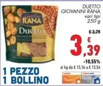 Conad Giovanni rana duetto offerta