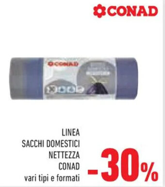 Conad Superstore LINEA SACCHI DOMESTICI NETTEZZA CONAD offerta