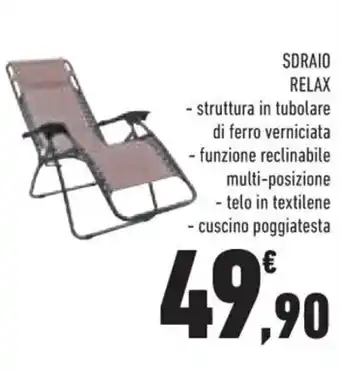 Conad Superstore SDRAIO RELAX offerta