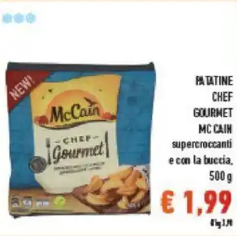 Conad PATATINE CHEF GOURMET MC CAIN supercroccanti e con la buccia, 500 g offerta