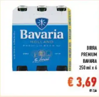 Conad BIRRA PREMIUM BAVARIA 250 ml x 6 offerta