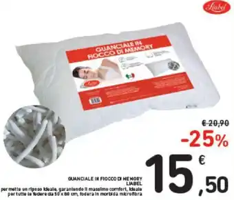 Conad GUANCIALE IN FIOCCO DI MEMORY Liabel offerta