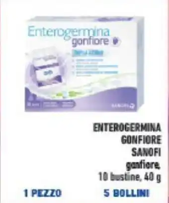 Enterogermina GONFIORE SANOFI 10 bustine, 40 g