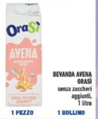 Conad BEVANDA AVENA ORASI 1 litro offerta