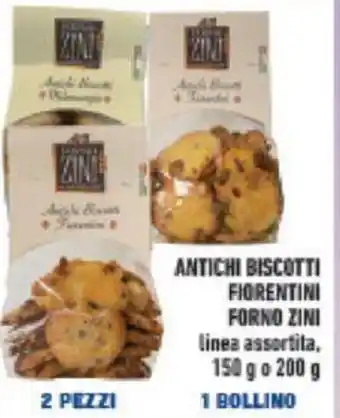 ANTICHI BISCOTTI FIORENTINI FORNO ZINI 150 g o 200 g
