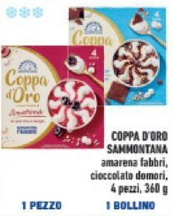 Conad COPPA D'ORO SAMMONTANA 4 pezzi, 360 g offerta