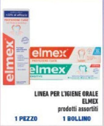 Conad LINEA PER L'IGIENE ORALE ELMEX offerta