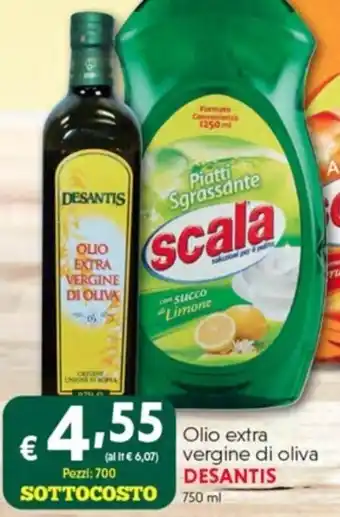 DiMeglio Olio extra vergine di oliva DESANTIS 750 ml offerta