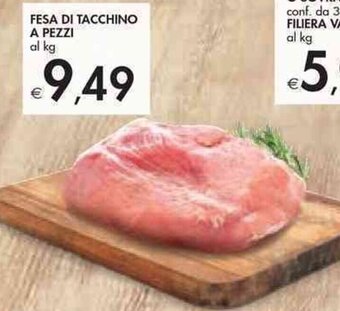 FESA DI TACCHINO A PEZZI al kg