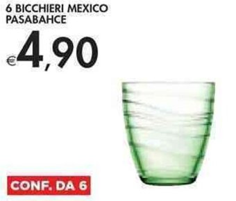 Bennet 6 BICCHIERI MEXICO PASABAHCE offerta