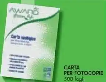 Bennet CARTA PER FOTOCOPIE 500 fogli offerta