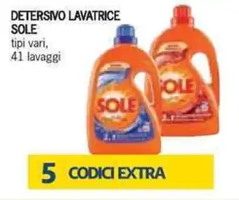 Bennet DETERSIVO LAVATRICE SOLE 41 lavaggi offerta