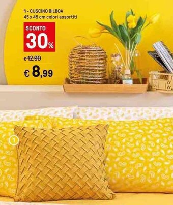 Iper La Grande CUSCINO BILBOA 45 x 45 cm offerta