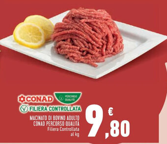 Conad City MACINATO DI BOVINO ADULTO CONAD PERCORSO QUALITÀ offerta