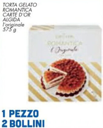 Conad City TORTA GELATO ROMANTICA CARTE D'OR ALGIDA l'originale 575 g offerta
